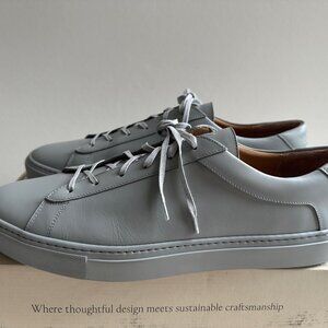 Koio Capri Leather Sneakers - Pebble - US14 (NIB)